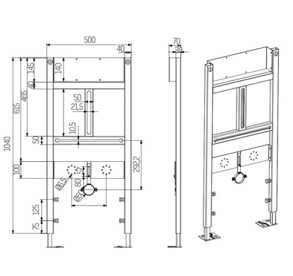 SaniSupreme Inbouwelement Urinoir
