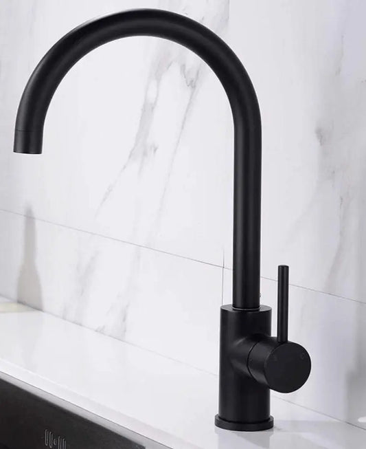 Sanisupreme Keukenkraan Novaro Mat Zwart