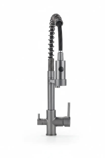 sanisupreme-keukenkraan-pull-down-bologna-gebogen-met-veer-mat-grijs-4660611