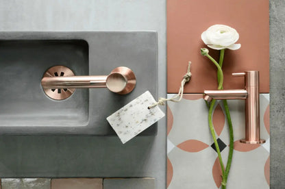 SaniSupreme koper koudwater kraan/fonteinkraan toilet rechte uitloop