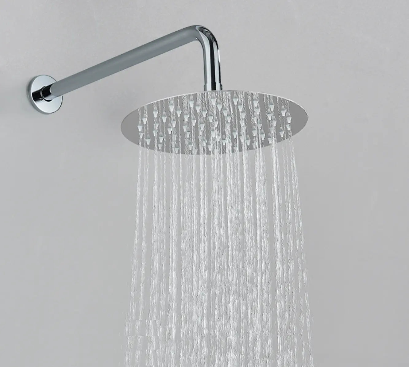 SaniSupreme® Lima inbouw doucheset | handdouche|mengkraan|regendouche (12 inch) | rond |Chroom 2 weg