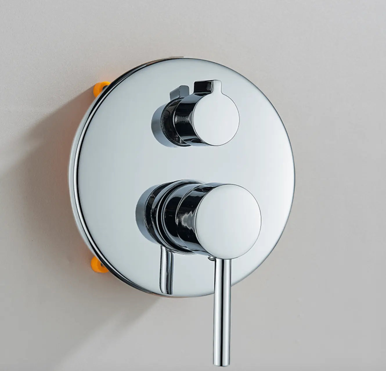 SaniSupreme® Lima inbouw doucheset | handdouche|mengkraan|regendouche (12 inch) | rond |Chroom 2 weg