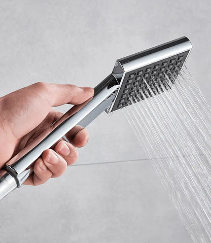 SaniSupreme Luca doucheset badset opbouw mengkraan 2 weg met smalle handdouche Chroom Glans