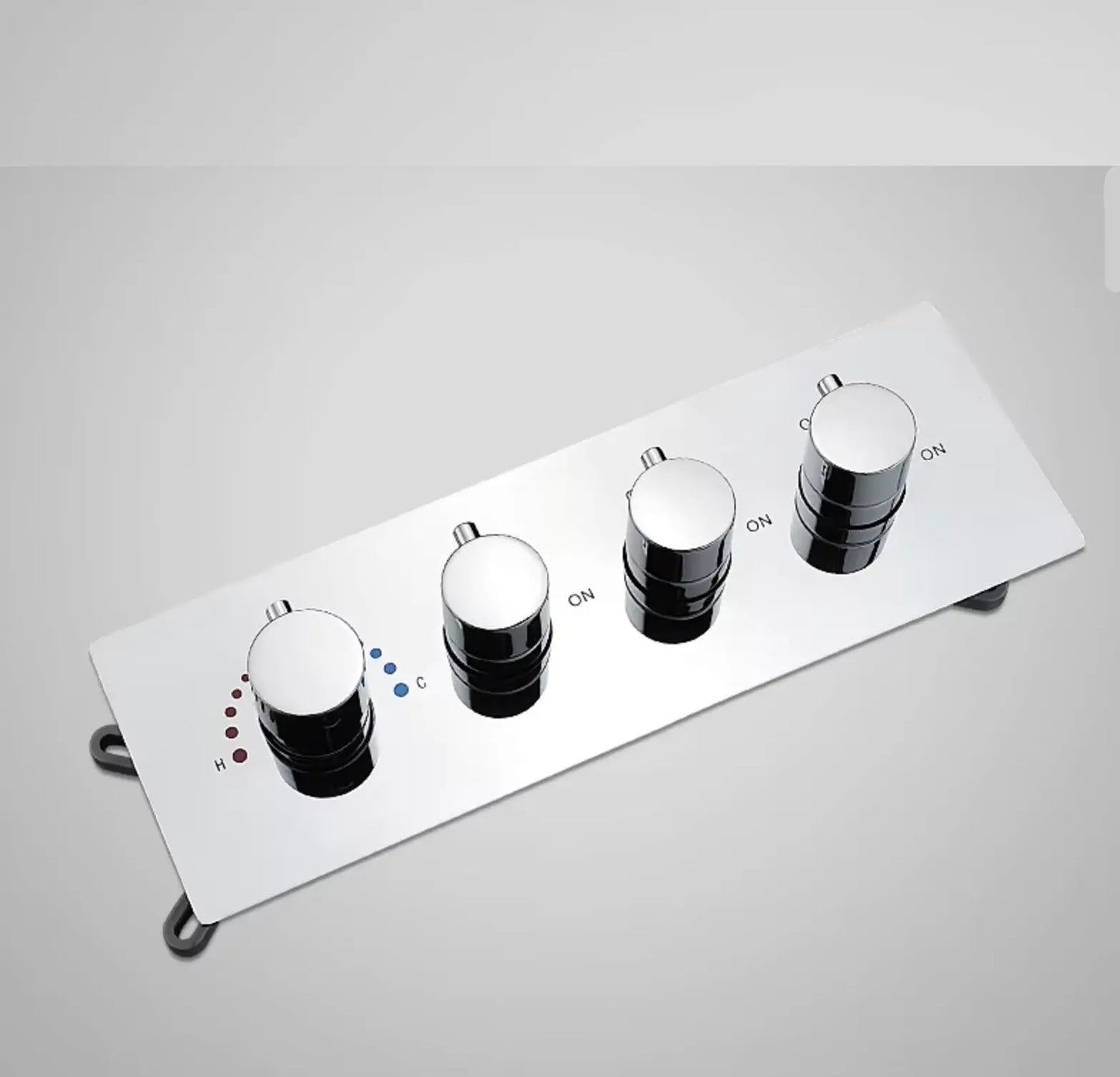 SaniSupreme Manhattan Inbouw Regendouche Mengkraan 3 - weg los chroom glans