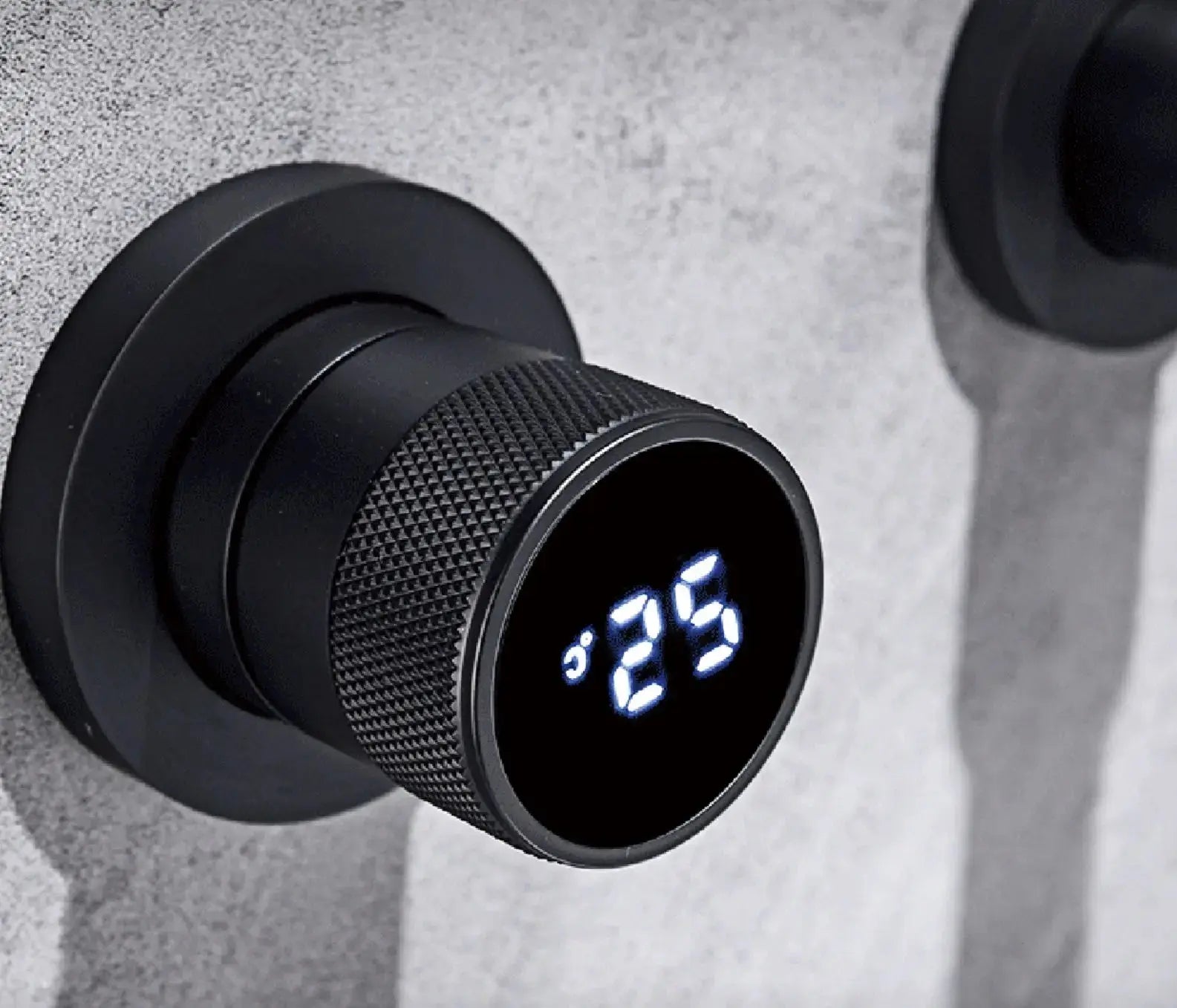 SaniSupreme Manhattan inbouw wastafelkraan mengkraan LCD keramisch geborsteld goud