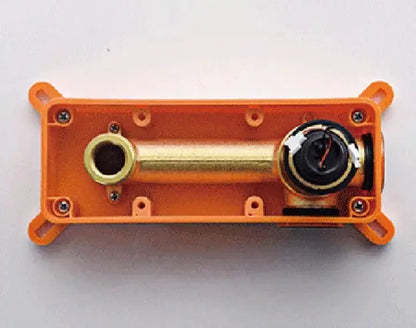 SaniSupreme Manhattan inbouw wastafelkraan mengkraan LCD keramisch geborsteld goud