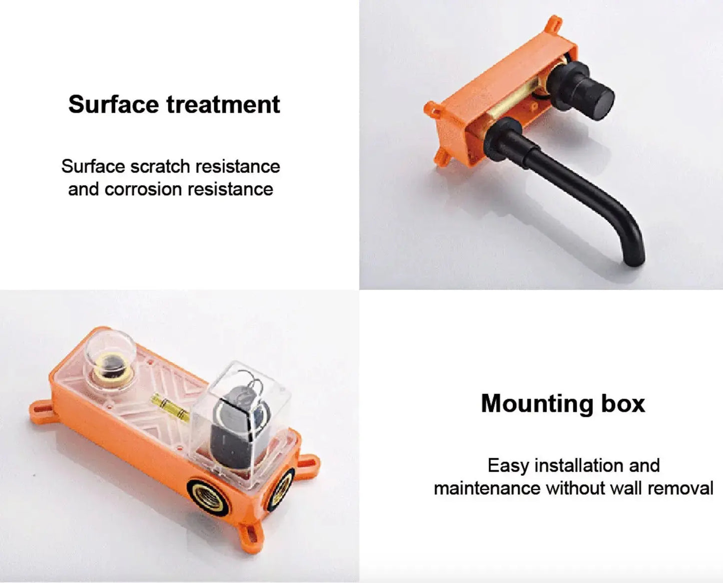 SaniSupreme Manhattan inbouw wastafelkraan mengkraan LCD keramisch Gun Metal