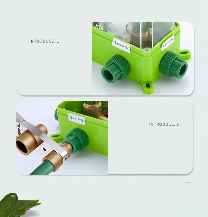 SaniSupreme Manhattan Premium HighLine LCD inbouw mengkraan vierkant 2 - weg zwart inbouw