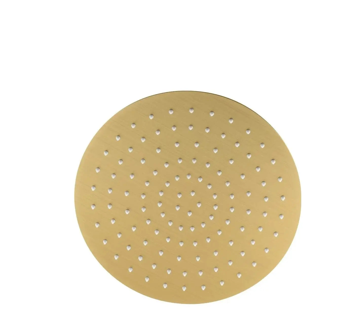 SaniSupreme Manhattan ronde hoofddouche regendouche 20x20 cm. Goud geborsteld