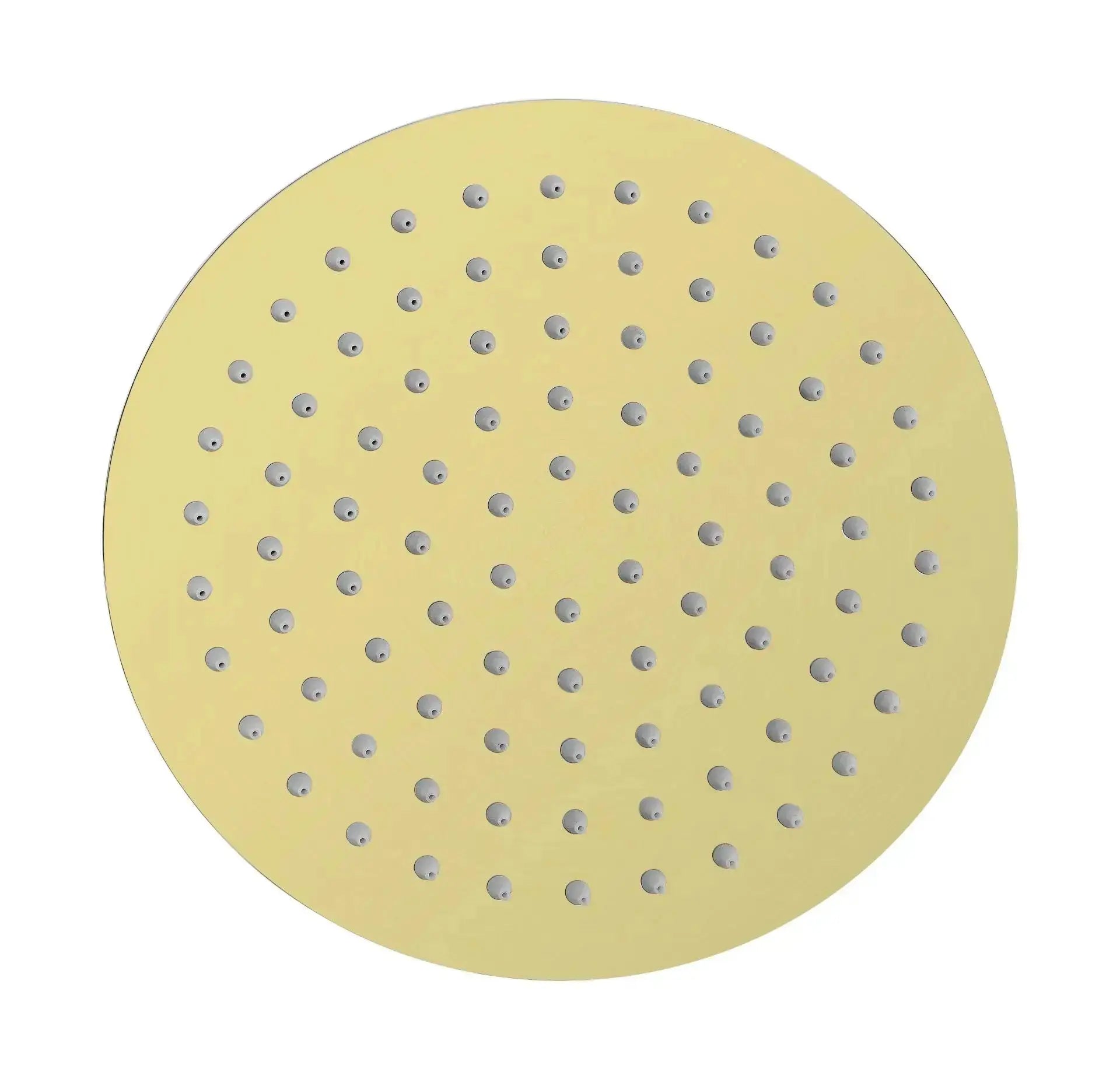 SaniSupreme Manhattan ronde hoofddouche regendouche 30x30 cm. Goud geborsteld