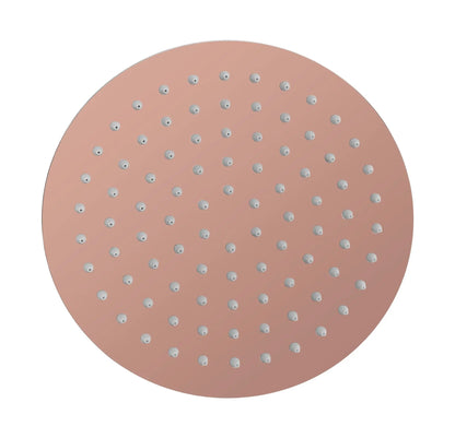 SaniSupreme Manhattan ronde hoofddouche regendouche 30x30 cm. Koper geborsteld