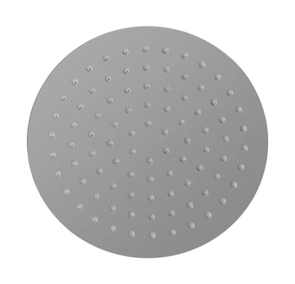 SaniSupreme Manhattan ronde regendouche hoofddouche regendouchekop 30x30 cm. Gunmetal