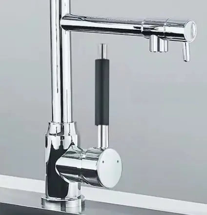 SaniSupreme Milan Pro Keukenkraan met Sproeikop veer en extra uitloop chroom glans