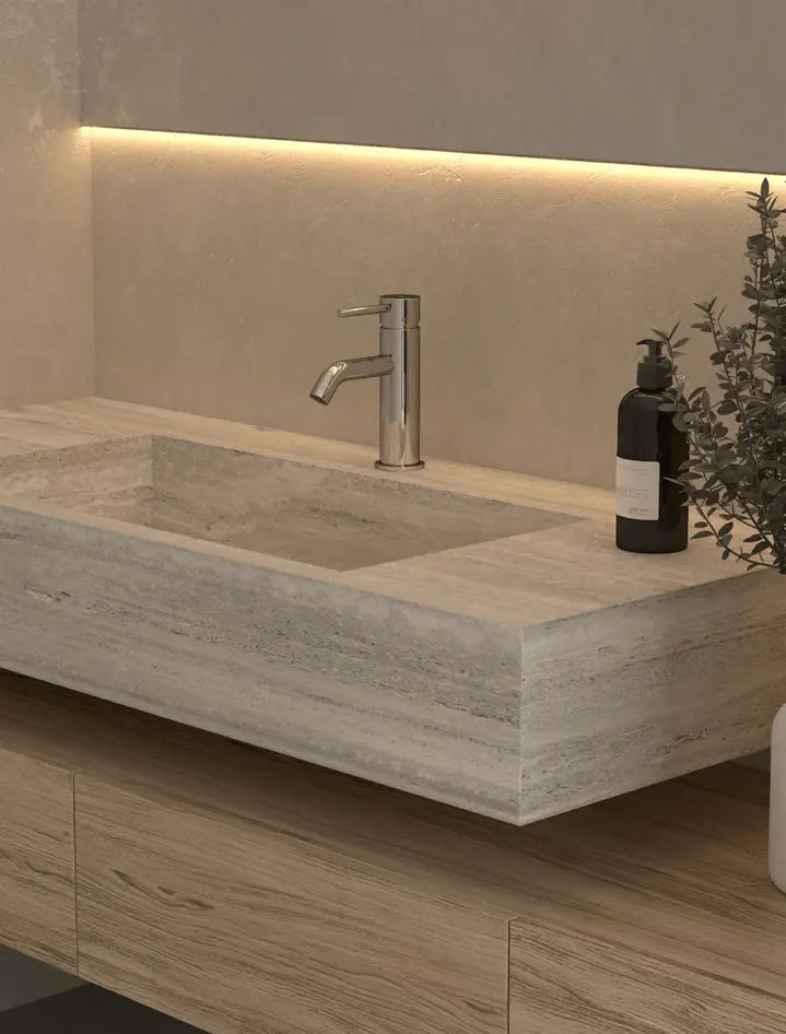 Sanisupreme Milano wastafelkraan Chroom