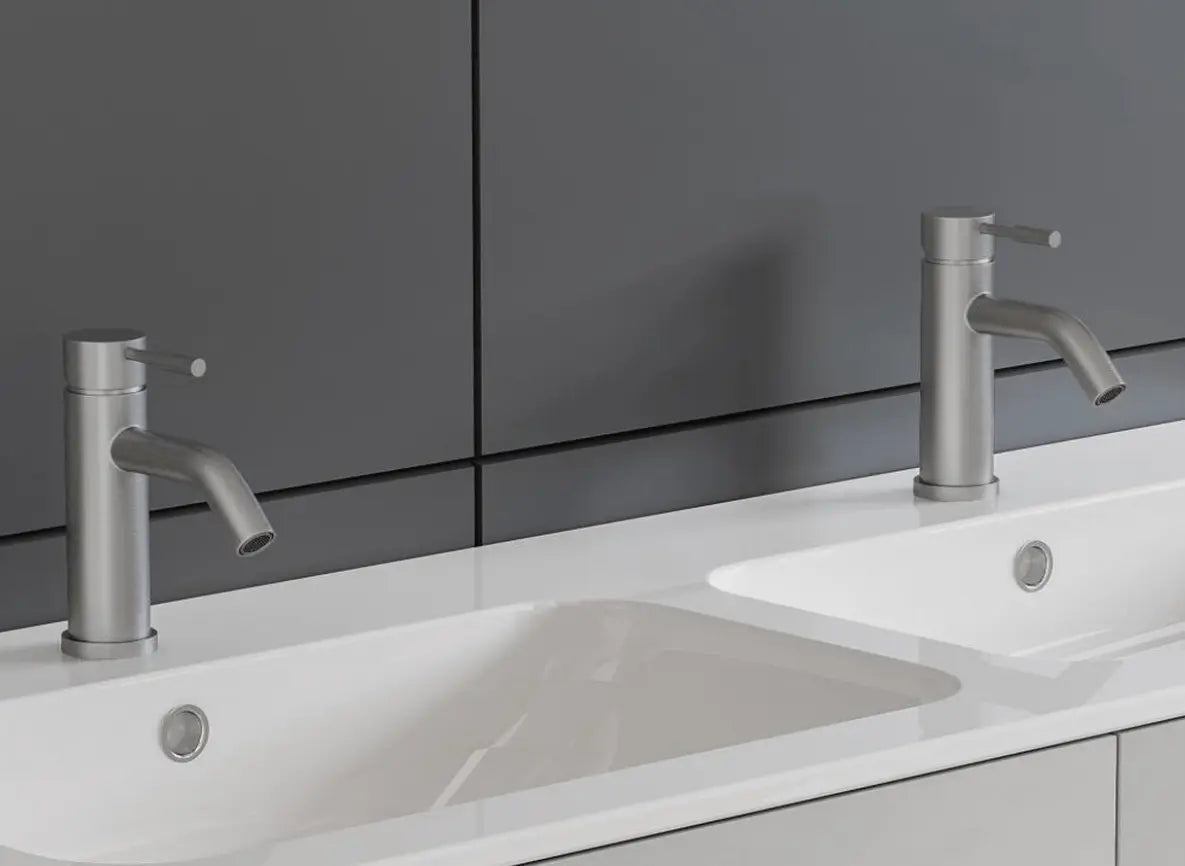 Sanisupreme Milano Wastafelkraan RVS