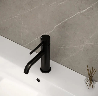 SaniSupreme Milano wastafelkraan Zwart