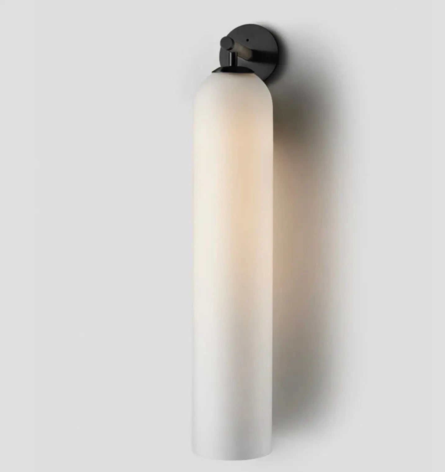 Sanisupreme Moderne Glazen Badkamer Wandlamp Melk Wit