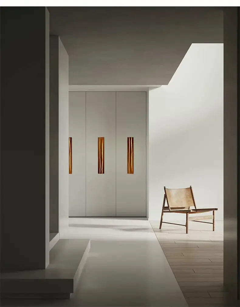 SaniSupreme NordicLux Wandlamp Spiegellamp Hout warm licht 50 cm.