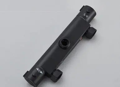 SaniSupreme Ohio opbouw bad doucheset 20 cm. regendouche mat zwart vierkante regendouche