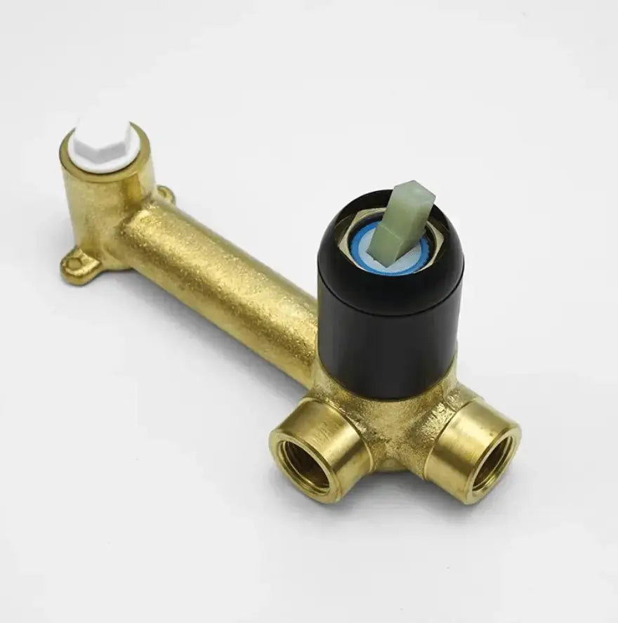 Sanisupreme Palermo Premium Wastafel kraan inbouw 26 cm. met bedieningshandel Chroom Glans