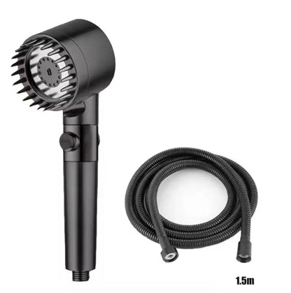 SaniSupreme PowerJet waterbesparende Handdouche met 3 Functies zwart