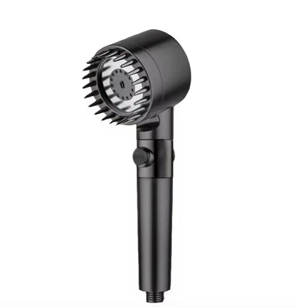 SaniSupreme PowerJet waterbesparende Handdouche met 3 Functies zwart