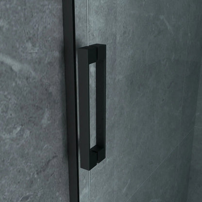 SaniSupreme PremiumLine 3 - delige Douche Schuifdeur met Veiligheidsglas 8mm 80x200cm - RVS