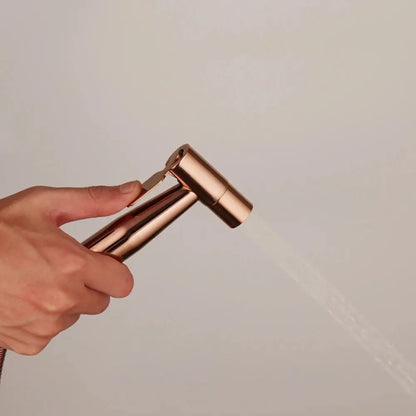 SaniSupreme ProLine Bidet handdouche komplete set glans koper koud water