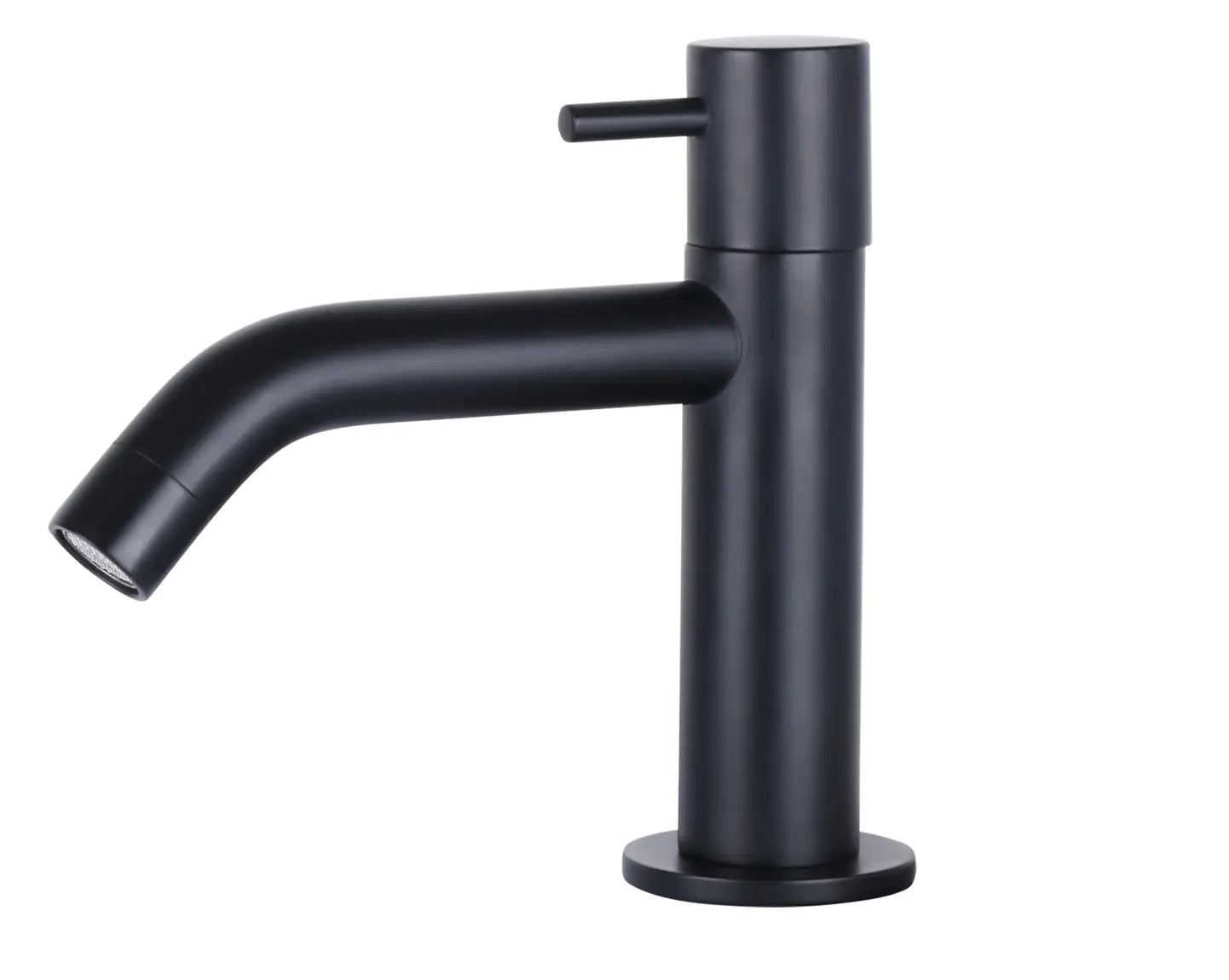 Sanisupreme Ravo fonteinset – Beton donkergrijs – Kraan gebogen mat zwart