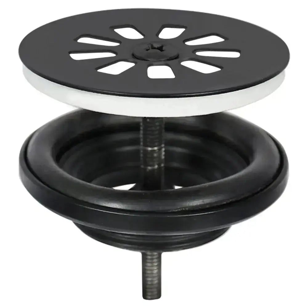 Sanisupreme Ravo fonteinset – beton donkergrijs – kraan recht mat zwart