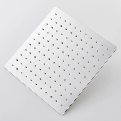 SaniSupreme Regendouche kop Hoofddouche chroom LED vierkant 40 cm 16 inch