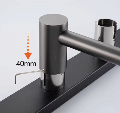 SaniSupreme SlimLine Inbouw Badkamer Elektrische Radiator Handdoekverwarming LCD chroom