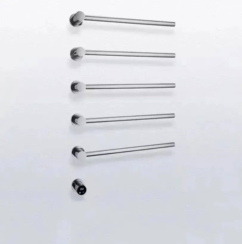 SaniSupreme SlimLine Inbouw Badkamer Elektrische Radiator Handdoekverwarming LCD chroom