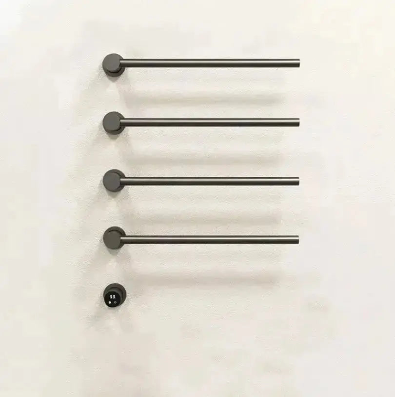 SaniSupreme SlimLine Inbouw Badkamer Elektrische Radiator Handdoekverwarming LCD chroom