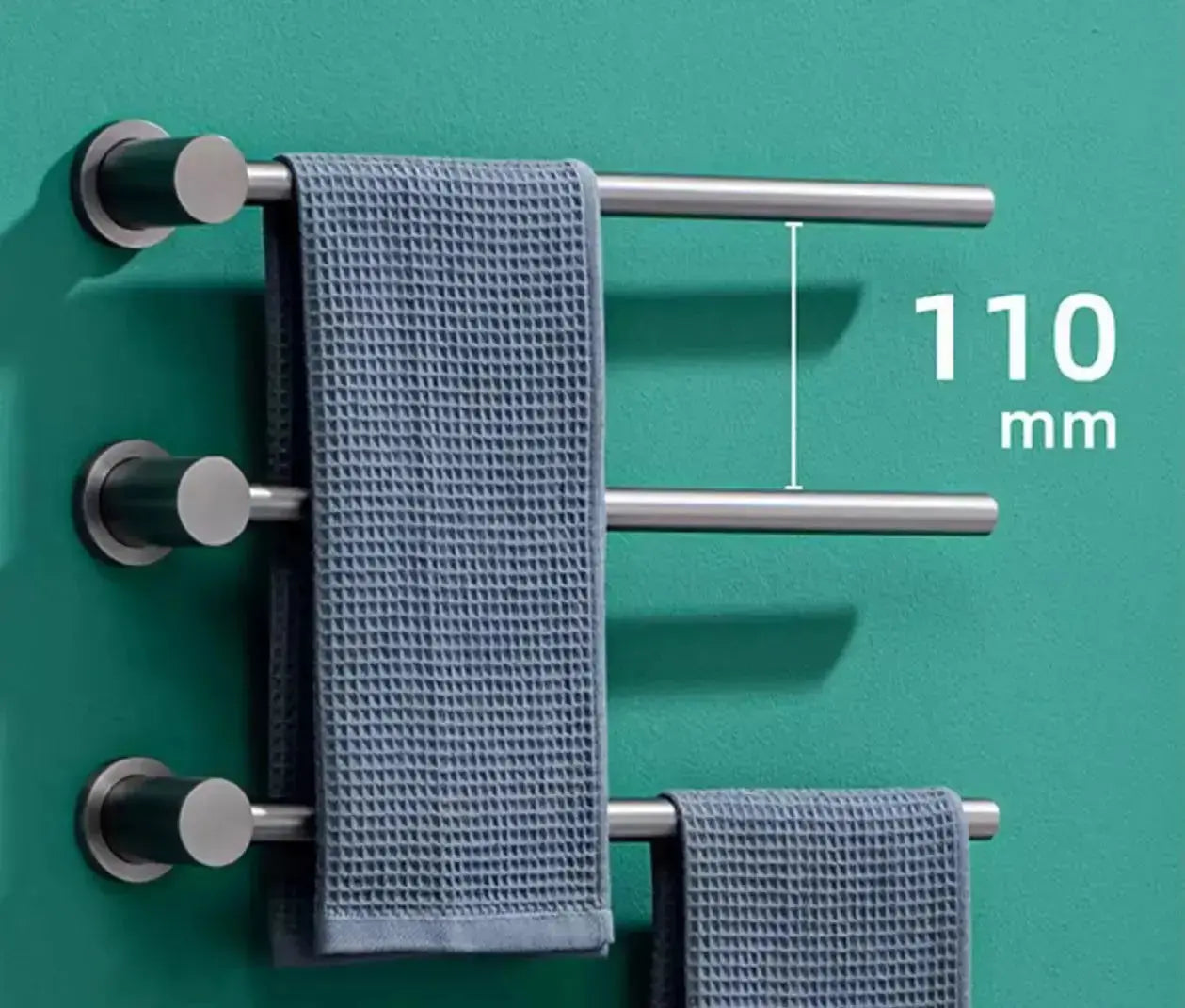 SaniSupreme SlimLine Inbouw Badkamer Elektrische Radiator Handdoekverwarming LCD chroom