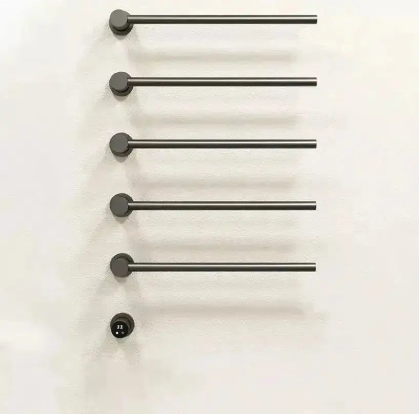 SaniSupreme SlimLine Inbouw Badkamer Elektrische Radiator Handdoekverwarming LCD chroom