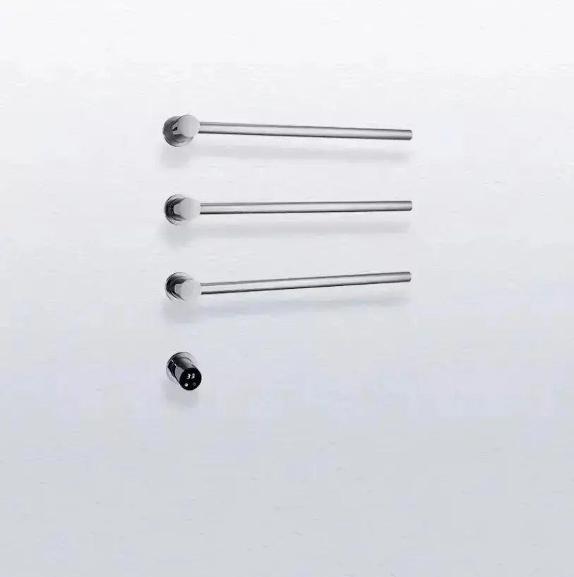 SaniSupreme SlimLine Inbouw Badkamer Elektrische Radiator Handdoekverwarming LCD chroom