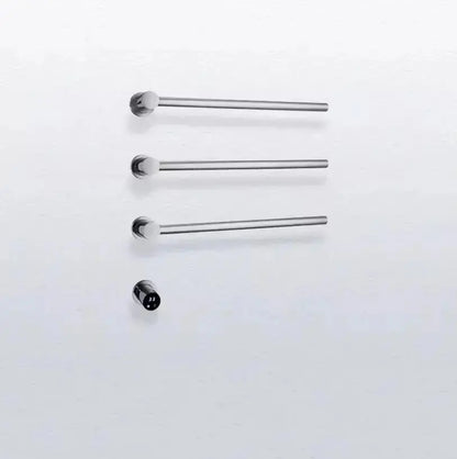 SaniSupreme SlimLine Inbouw Badkamer Elektrische Radiator Handdoekverwarming LCD chroom