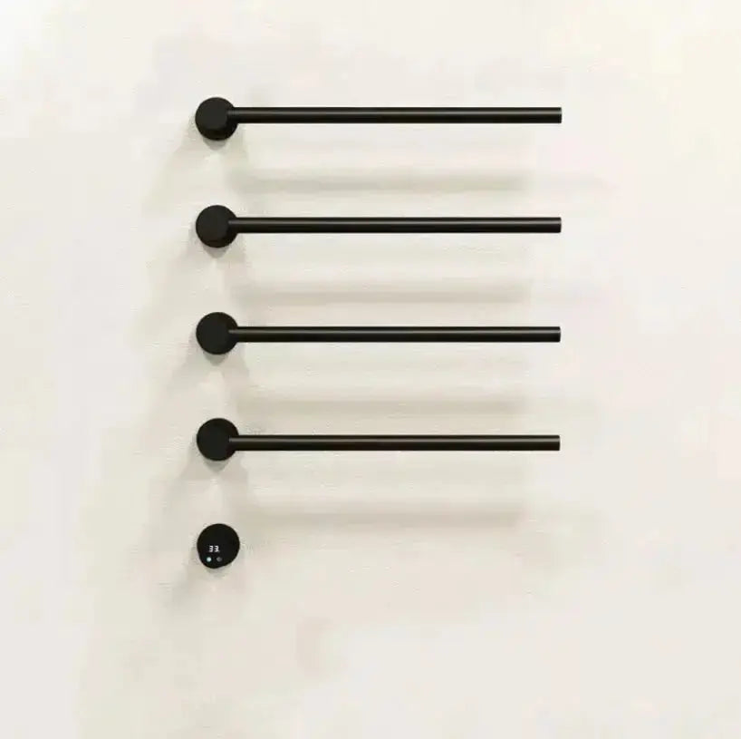 SaniSupreme SlimLine Inbouw Badkamer Elektrische Radiator Handdoekverwarming LCD chroom