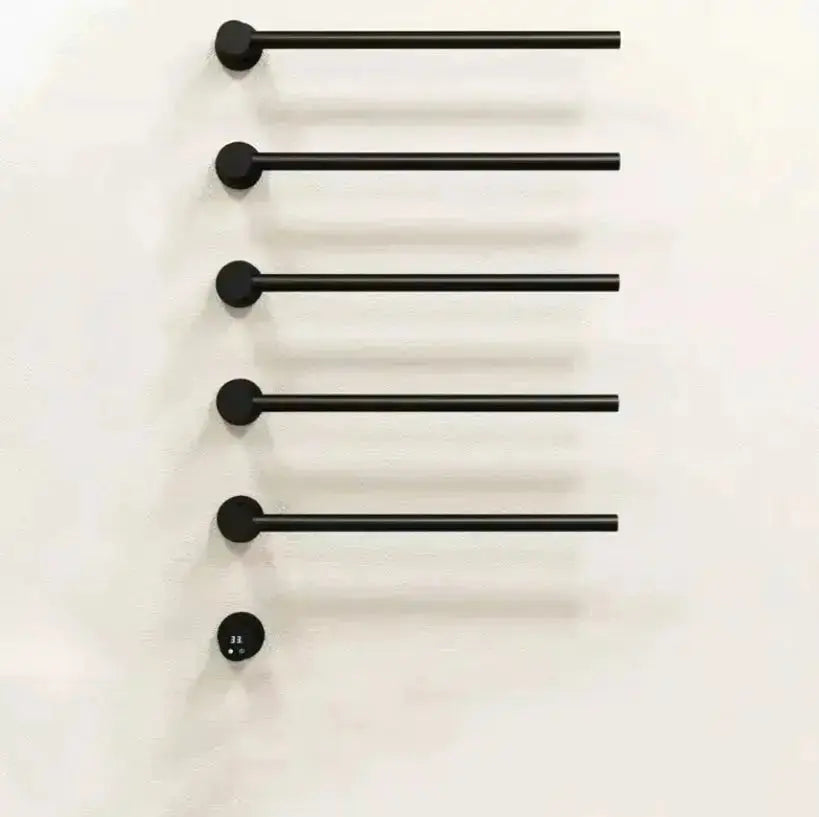 SaniSupreme SlimLine Inbouw Badkamer Elektrische Radiator Handdoekverwarming LCD chroom