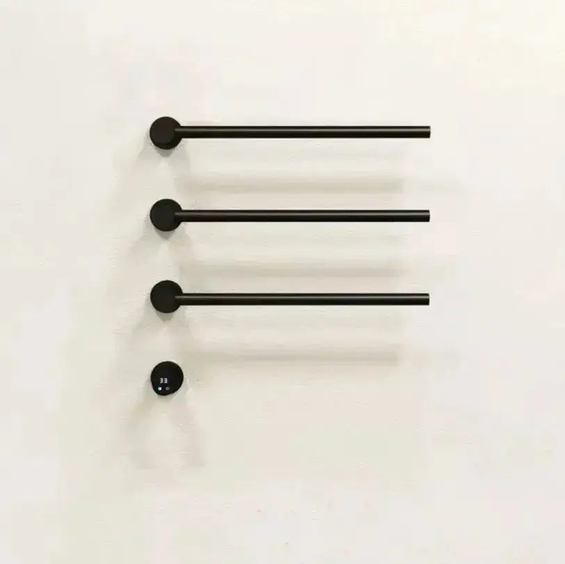 SaniSupreme SlimLine Inbouw Badkamer Elektrische Radiator Handdoekverwarming LCD chroom