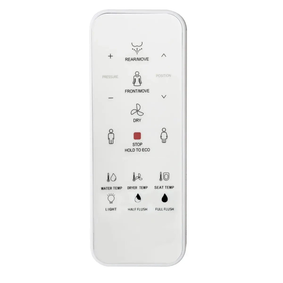 SaniSupreme Smart Multifunctioneel Wandcloset WQ320 toilet wc Wit