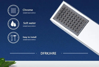 SaniSupreme® SmartPulse Wand Thermostatische Doucheset Alicante 2 weg 30 cm regendouche vierkant chroom glans