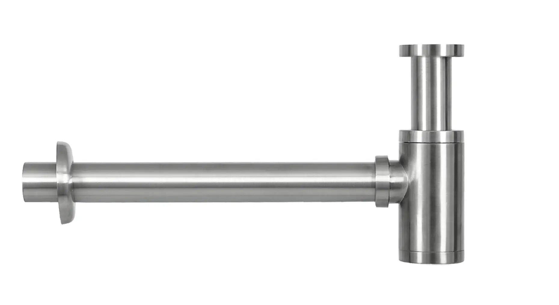 Sanisupreme Solid fonteinset – solid surface – kraan recht mat chroom