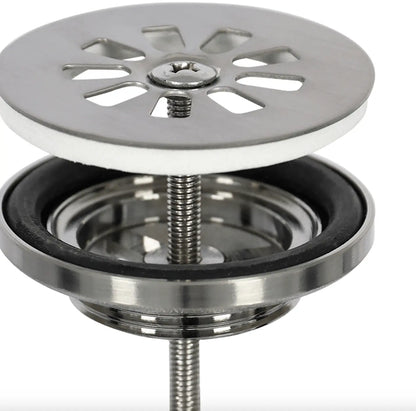 Sanisupreme Solid fonteinset – solid surface – kraan recht mat chroom