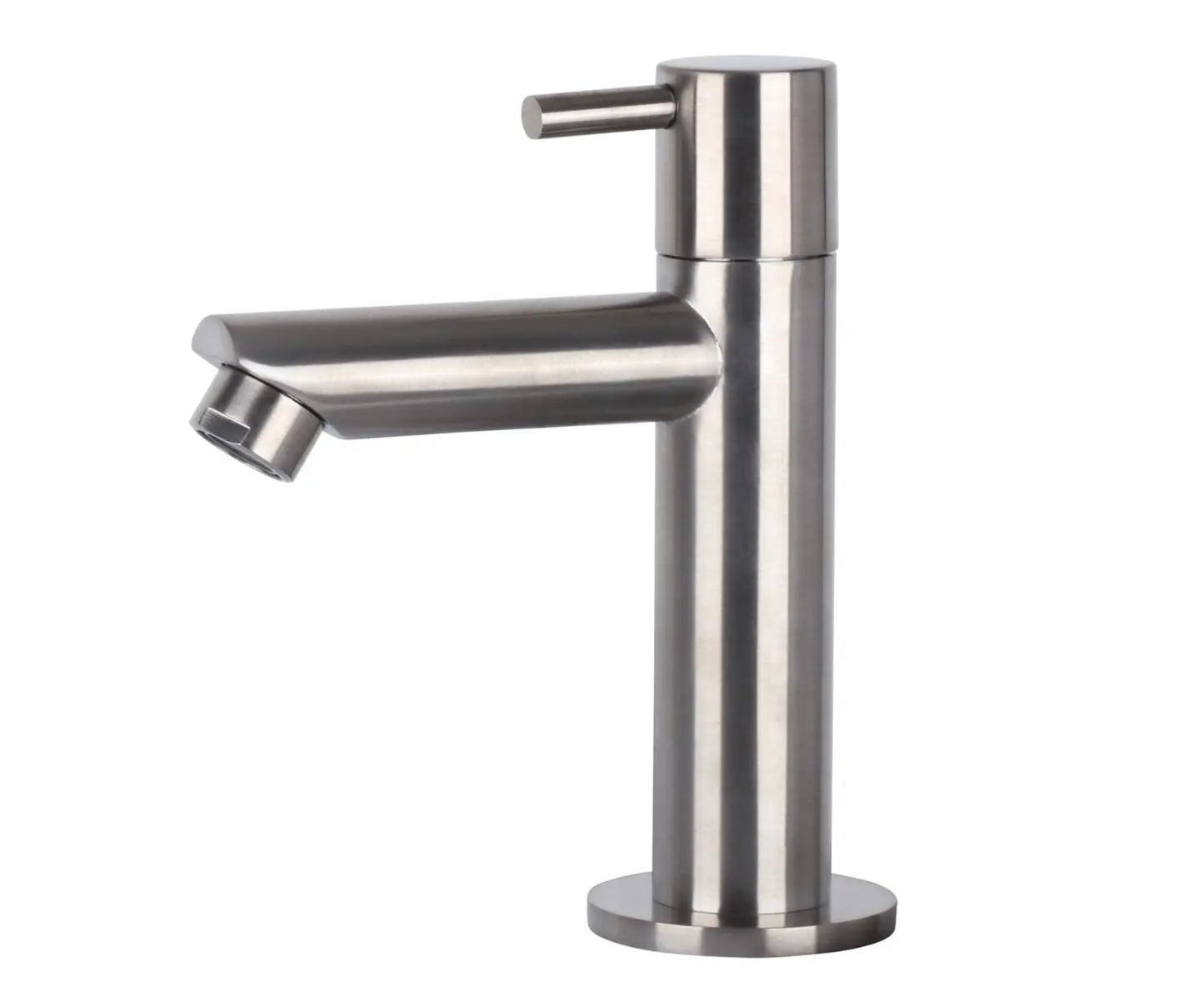 Sanisupreme Solid fonteinset – solid surface – kraan recht mat chroom