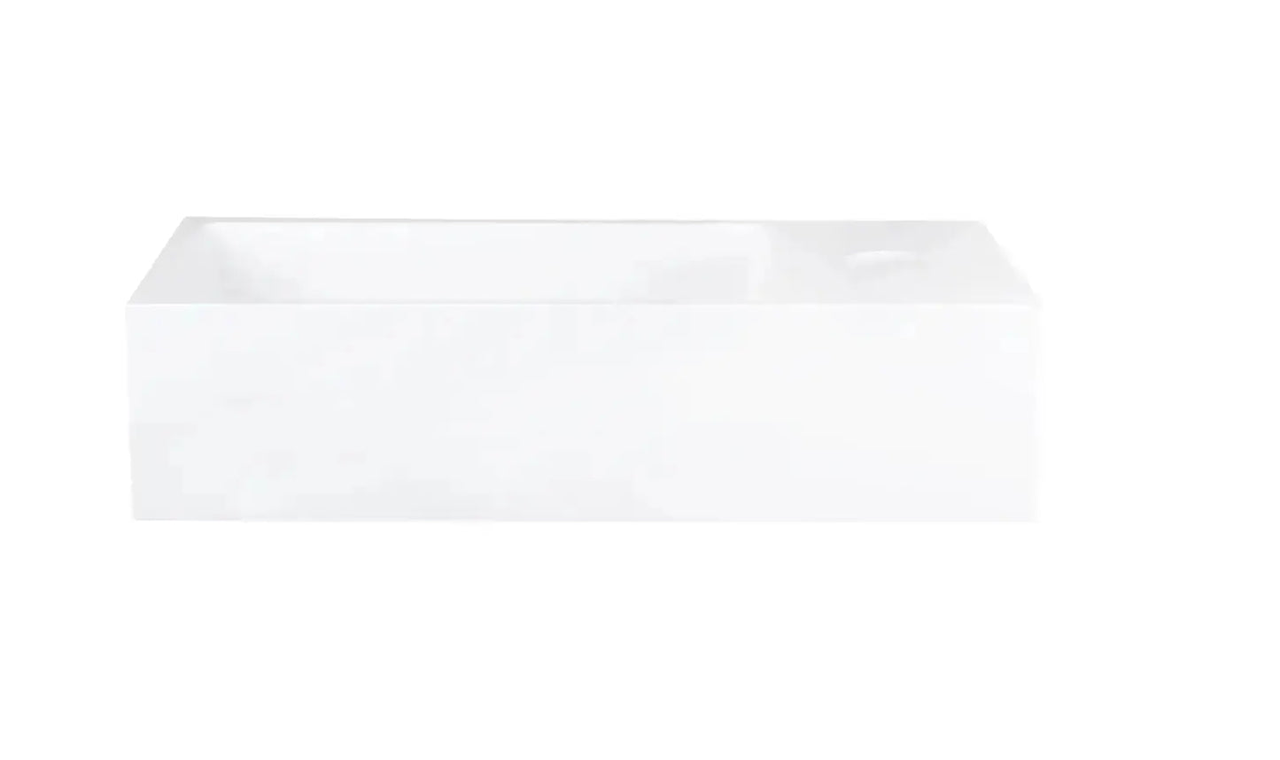 Sanisupreme Solid fonteinset – solid surface – kraan recht mat zwart