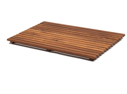 SaniSupreme SuperiorLine Teak badmat 50 x 100 cm. vast model (niet oprolbaar)