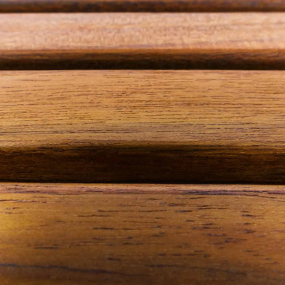 SaniSupreme SuperiorLine Teak badmat vierkant 71 x 71 cm. vast model (niet oprolbaar)