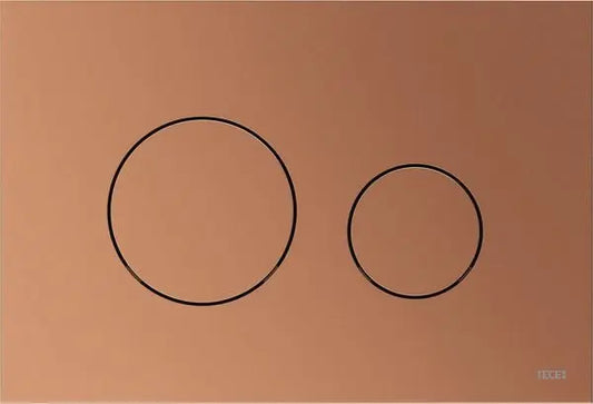 SaniSupreme TECE 'LOOP' bedieningspaneel Geborsteld brons